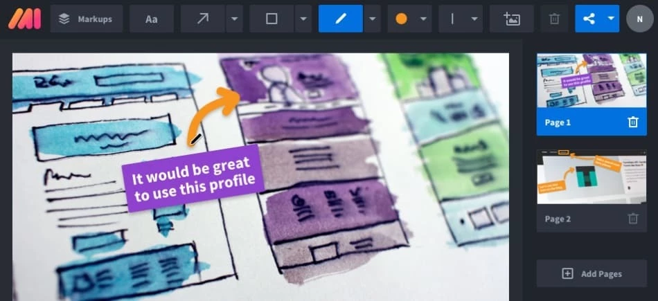 Markup Hero сервис по созданию скринов