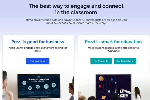 несмотря на множество плюсов, Prezi обладает и жирным минусом - сильно урезанной бесплатной версией